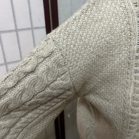 CALVIN KLEIN CABLE KNIT WARM WINTER SWEATER SIZE L - Picture 6 of 9